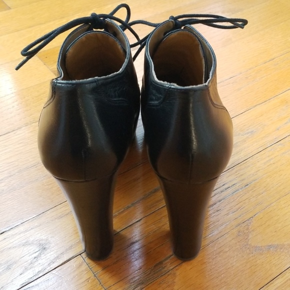 Nine West Leather Platform Boot Heels - Picture 6 of 8